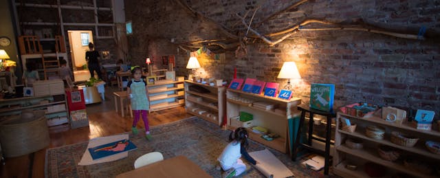 Kid-Tracking Sensors May Not Be the Wildest Thing About This Montessori Model

